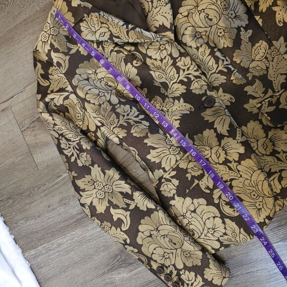 Women's Blazer Castlecore Size 4 gothicrevival medieval Chappel Roan Maximalist - Picture 6 of 9